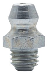 1/4-28 SAE SHORT GREASE FITTING Z/P - Standard Grease Fittings