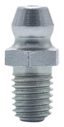 1/4-28 SAE X 11/16" OAL STRAIGHT GREASE FITTING Z/P - Standard Grease Fittings