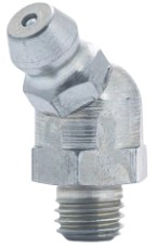 1/4-28 SAE 65 DEG GREASE FITTING Z/P - Standard Grease Fittings