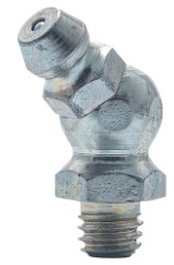 6M-1.0 45 DEG GREASE FITTING Z/P - Standard Grease Fittings