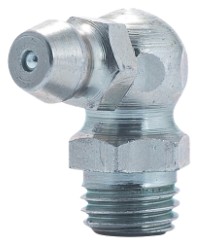8M-1.0 90 DEG GREASE FITTING Z/P - Standard Grease Fittings