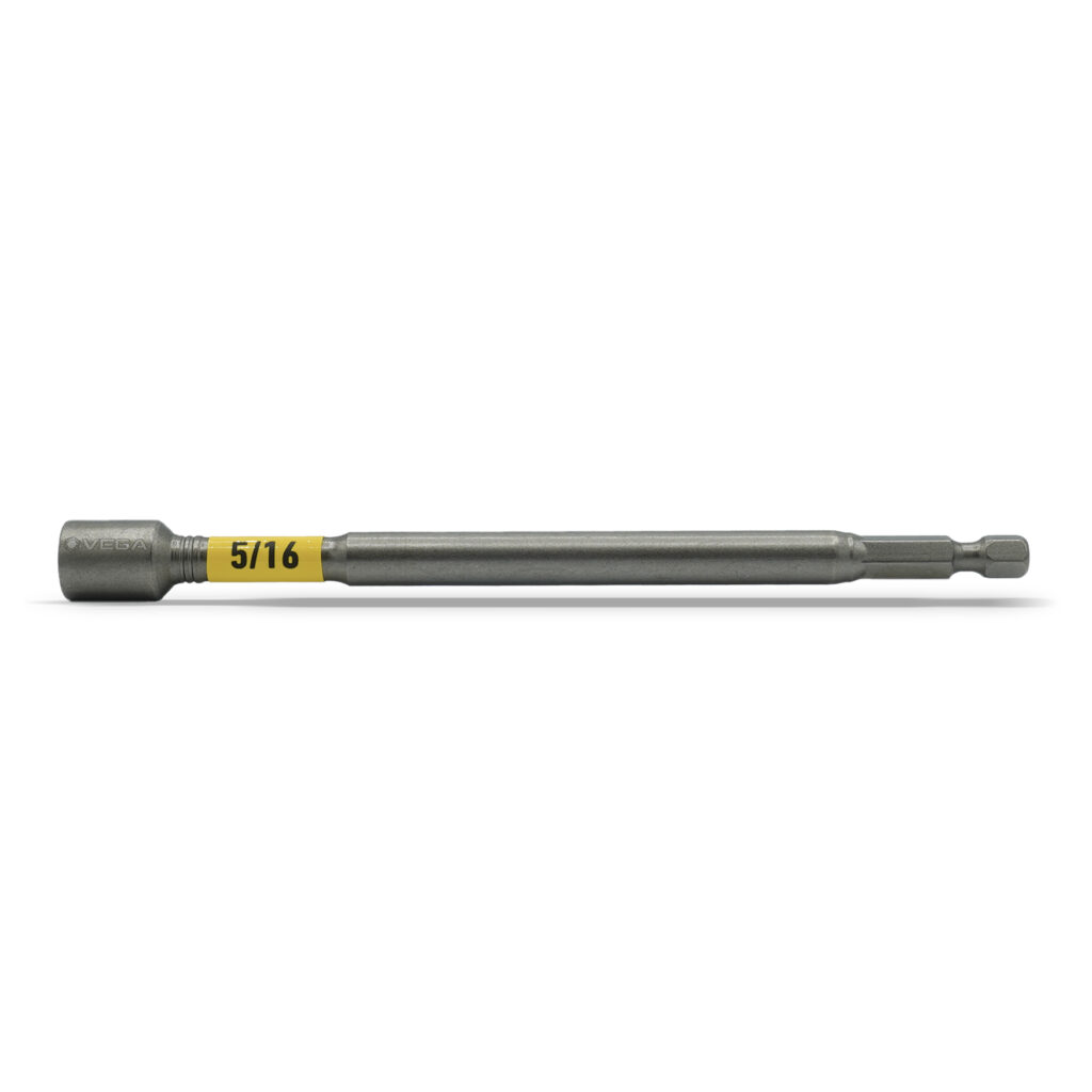 5/16 X 6 IMPACT MAGNETIC NUT DRIVER - CARDED 1PC - Nut Drivers