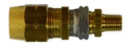 3/8 X 1/4 A/B CONNECTOR W/ADP. - Connector W/ Adapter