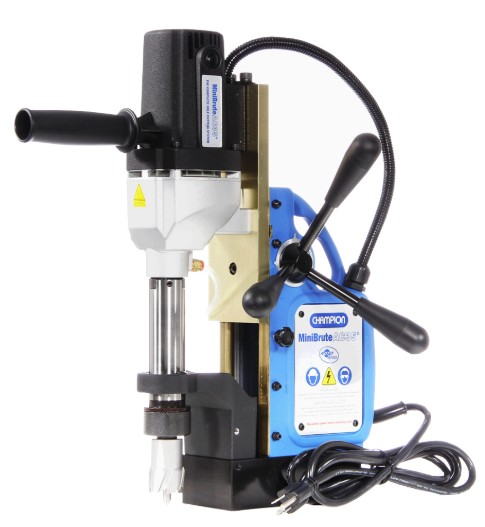 ROTOBRUTE MINIBRUTE MAG DRILL 1 3/8" CAPCITY (AC35) - Magnetic Drill Press Systems