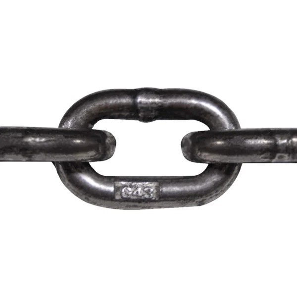 1/4 GRADE 43 HIGH TEST CHAIN SELF COLORED - Grade 43 High Test Chain