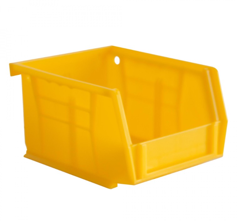 YELLOW HOOK ON BINS (24/PACK) - Hook On Bins
