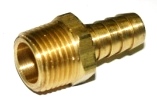 1/4 X 1/4 HOSE BARB M/C BRASS - Brass