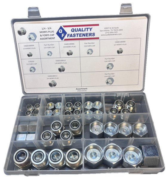 O-RING FACE SEAL ASSORTMENT (04-12 MORFS / 04-12 FM ORFS) - Hydraulic Assortments