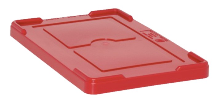 16 1/2 X 10 7/8 SNAP ON COVER - RED - Lids