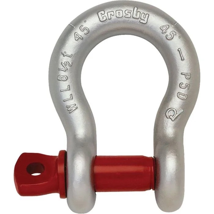 3/4 SCREW PIN ANCHOR SHACKLE HDG - CROSBY DOMESTIC - Screw Pin Anchor Shackles - Crosby
