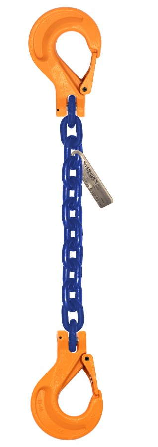 1/2" X 2FT CHAIN SLING GR 100 BLUE FINISH (SSS) - Chain Slings