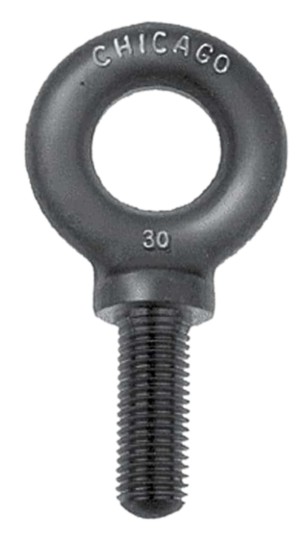 9/16-12 X 1 5/8 SHOUDLER EYE BOLT PLAIN - DOMESTIC - Shoulder - Lifting Eye Bolts