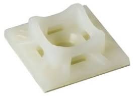 3/4 X 3/4 CABLE TIE MOUNT NATURAL 4 WAY - Nylon Cable Tie Mounts