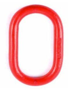 1 1/2 OBLONG MASTER LINK GRADE 80 ALLOY RED - Oblong Master Links