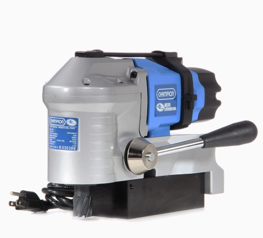 LITTLE BRUTE MAG DRILL 1-3/8" LOW PROFILE 7-3/4" H 22# W - Magnetic Drill Press Systems