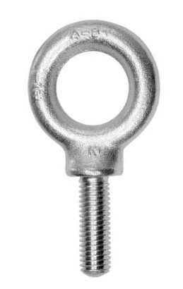7/16-14 X 1 3/8 SHOULDER EYE BOLT Z/P - Shoulder - Lifting Eye Bolts